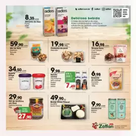 Encarte Zaffari Página 12: Logurte grego yorgus €34,50, Queijo Minas Frescal SanBIOS Santa Clara €49,90