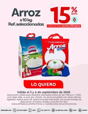 Olímpica (válido hasta 4-09)