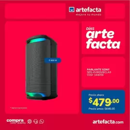 Catálogo Artefacta Página 1
