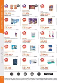Catálogo Farmacity Página 32: Nutricia fortisip max €37.659,38, DigeCaps suplemento dietario €37.500,00