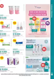 Catálogo Farmacity Página 43: Enjoy jabón líquido íntimo €10.500,00, Farmacity toallas húmedas para adultos €11.990,00