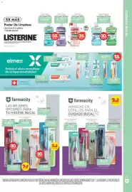 Catálogo Farmacity Página 47: Listerine antisarro anticaries €6.816,95, Farmacity cepillo dental €7.140,00