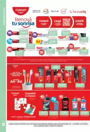 Catálogo Farmacity Página 48: Colgate luminous white €7.084,00, Colgate cepillos de dientes €7.995,00