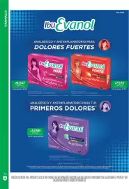Catálogo Farmacity Página 74: IbuEvanol Max €9.247,00, Ibuevanol ibuprofeno 400 mg €7.573,00