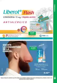 Catálogo Farmacity Página 79: Allerhit spray nasal €9.400,00, Liberol flash €6.100,00