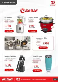 Catálogo Hiraoka Página 4: Murray olla arrocera €119,00, Set de Cuchillos + Tijera SCM-6 Negro €129,00