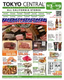 Tokyo Central Specialty Market weekly ad week 36 Page 1