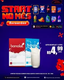 Catálogo Supermercado Bernardão Página 2: Leite bonolat 1 litro €4,99