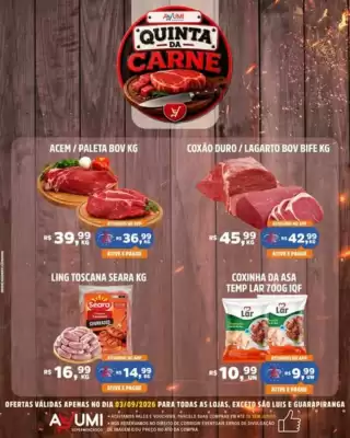 Folheto Ayumi Supermercados (válido até 5-09)