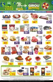 Folheto Carrefour Página 2: Fuji - maçã €7,98, Seara - salame €13,89