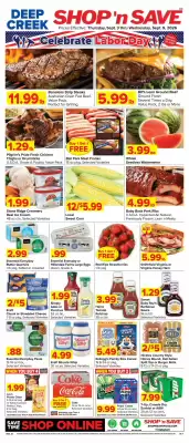 Shop 'n Save (valid until 9-09)