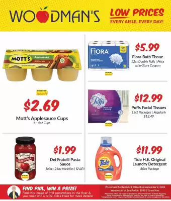 Woodman's (valid until 9-09)