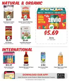 Woodman's weekly ad week 36 Page 8: Boulder Canyon Tortilla Chips €3,99, Valentina Red Label Hot Sauce €1,69