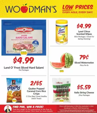 Woodman's (valid until 9-09)