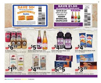 Giant Food weekly ad week 36 Page 8: Kedem Tea Biscuits €5,00, Lieber's Chocolate Covered Rice Cakes €4,99
