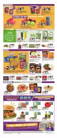 Giant Food weekly ad week 36 Page 4: Extra Large Cooked Cocktail Shrimp €9,99, Sea Cuisine Entrées €8,99