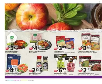 Giant Food weekly ad week 36 Page 6: Acme Smoked Nova Salmon €4,99, Granny Smith Apples €6,99