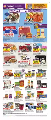 Giant Food weekly ad