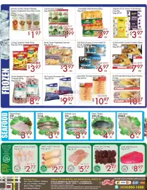 Sunny Food Mart flyer week 36 Page 4: Al Safa chicken tenderz €7,97, Full Moon frozen shrimp head on €6,97