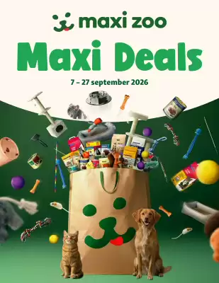Maxi Zoo (geldig t/m 20-09)