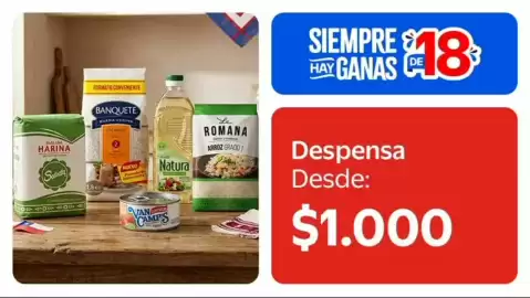 Catálogo Lider Página 1: Selecta - despensa €1.000,00