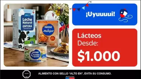 Catálogo Lider Página 2: Lider - lácteos €1.000,00