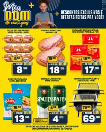 Encarte Dom Atacadista semana 36 Página 1: Costela suina cong. saudali €18,98, File de peito de frango moído copacol €8,98