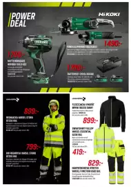 Tools reklamblad Sida 11: Hantverksbyxa stretch varsel function G582 gul €829,00