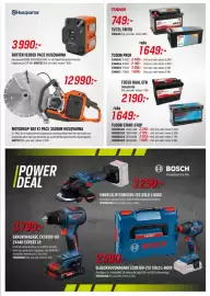 Tools reklamblad Sida 12: Tudor prof €1.649,00, Husqvarna batteri B380X pace €3.990,00
