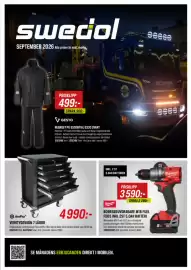 Tools reklamblad Sida 5: Milwaukee borrskruvdragare m18 fuel fdd3 €3.590,00, AmPro verktygsvagn 7 lådor €4.990,00