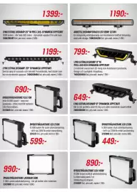 Tools reklamblad Sida 7: Lynx extraljusramp 8" dynamisk uppstart €649,00, Lynx extraljusramp 20" dynamisk uppstart €1.199,00