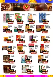 Encarte Royal Supermercados Página 11: Café Especial 3 Corações Drip Coffee €2,89, Bebida Láctea 3 Corações Classic €6,99