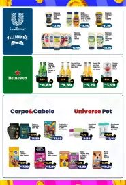 Encarte Royal Supermercados Página 13: Cerveja Heineken Long Neck €6,89, Kit Shampoo + Condicionador + Skala €17,99