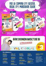 Folleto Bureau Vallée semana 36 Página 12: Bic - blister 6+2 boligrafs fun 1.6 assortit €2,69, Bic - cristall €2,95