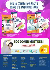 Folleto Bureau Vallée semana 36 Página 12: Bic - blister 6+2 boligrafs fun 1.6 assortit €2,69, Bic - cristall €2,95