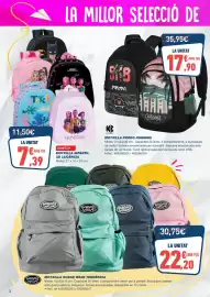 Folleto Bureau Vallée semana 36 Página 2: Port - motxilla prodg €17,90, Safta - moyrilla infantil 3d €7,39