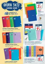 Folleto Bureau Vallée semana 36 Página 5: Wave - carpeta amb anelles a4 €8,50, Enri - ebook 5 colors 60 g €3,49
