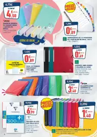 Folleto Bureau Vallée semana 36 Página 6: Clairefontaine - a4 5x5 300 fulls €6,99, Pryse - carpeta espiral €4,50