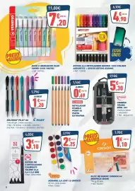 Folleto Bureau Vallée semana 36 Página 8: Edding - estoig 8+2 retoladors 1200 colors assortits + gratis estoig €4,90