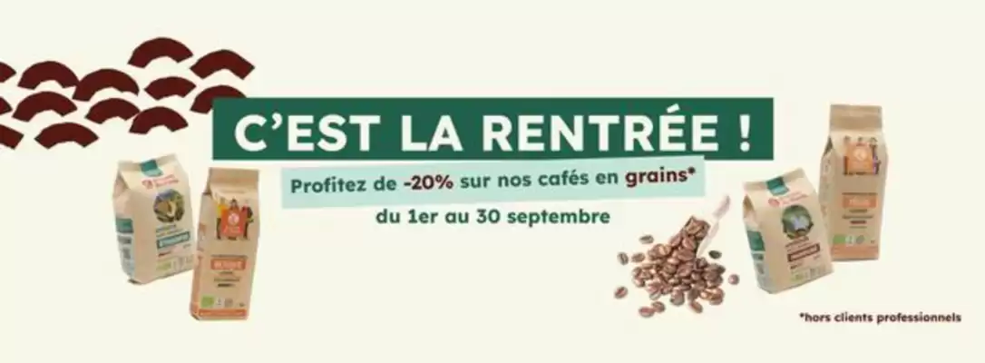 Artisans du Monde (valable jusqu'au 30-09)