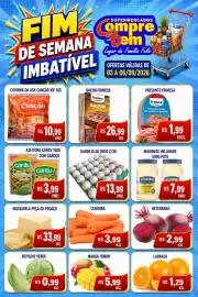 Folheto Compre Bem Página 2: Coxinha da asa canção €10,99, Beterraba €2,99