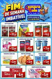 Folheto Compre Bem Página 3: Mini pão caseirinho €3,99, Leite em pó batavo integral instantâneo €13,99