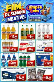 Folheto Compre Bem Página 4: Sabonete dove original €3,99, Creme dental colgate original mint €8,99