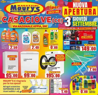 Maury's (valido fino al 19-09)
