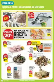 Folheto Pingo Doce semana 36 Página 4: Pescado fresco selvagem selecionado, Camarão 40/60 €6,95