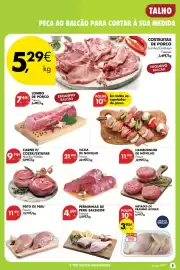 Folheto Pingo Doce semana 36 Página 5: Vazia de novilho fresca €21,99, Perninhas de peru salsiçor €4,59