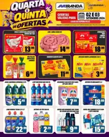 Folheto Miranda Supermercados Página 3: Empanado mini chicken €18,99, Agua sanitaria limpada €5,49