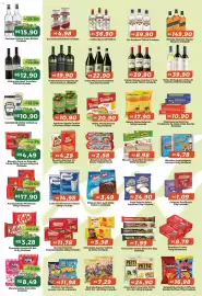 Folheto Mart Minas semana 36 Página 3: Biscoito Doce ou Salgado Vilma €4,49, Cachaça Ypioca Prata €15,90
