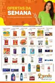 Folheto Sonda semana 36 Página 1: Tekitos de frango empanado congelado Seara €16,79, Água de coco do bem €9,90