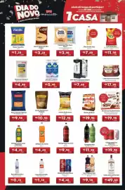 Folheto Novo Atacarejo Página 2: Farinha de Trigo Dona Benta €3,98, Energetico Baly Diversos Tipos €11,98